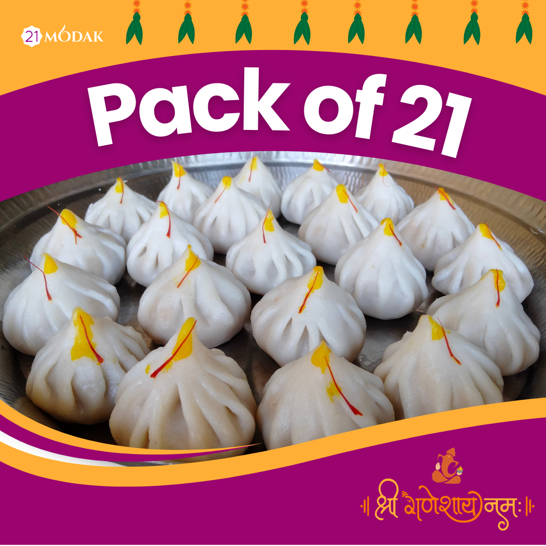 Pack of 21 - Ukadiche Modak